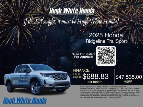 2025 Honda Ridgeline TrailSport