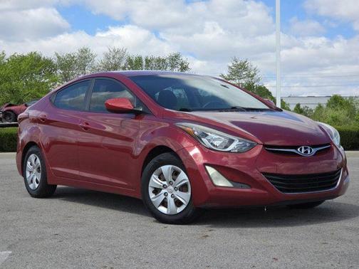 Scarlet Red Pearl 2016 Hyundai ELANTRA SE