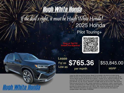 2025 Honda Pilot Touring 8-Passenger