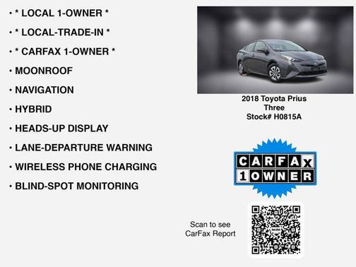 2018 Toyota Prius Four