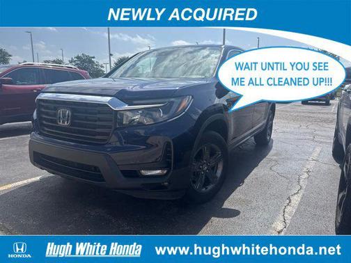Crystal Black Pearl 2021 Honda Ridgeline RTL