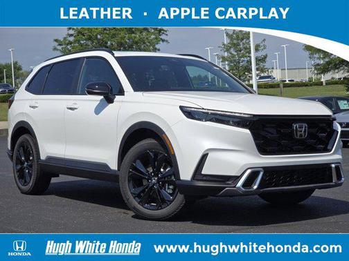 Platinum White Pearl 2026 Honda CR-V Hybrid Sport Touring AWD