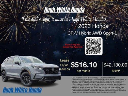 2026 Honda CR-V Hybrid Sport-L AWD