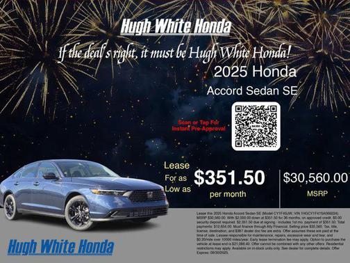 2025 Honda Accord Sport SE 1.5T