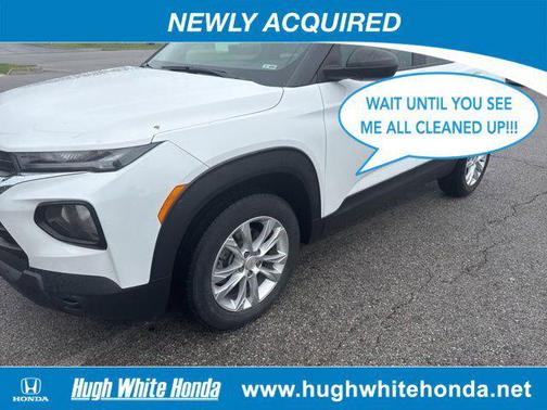 Summit White 2021 Chevrolet Trailblazer LS