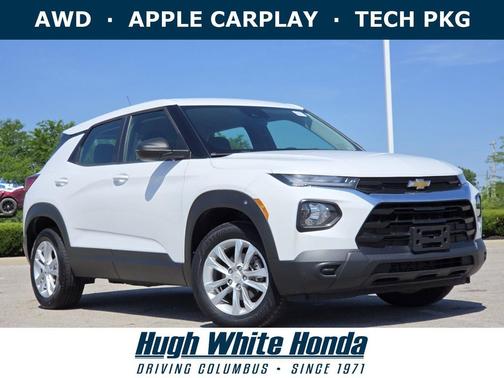 Summit White 2021 Chevrolet Trailblazer LS