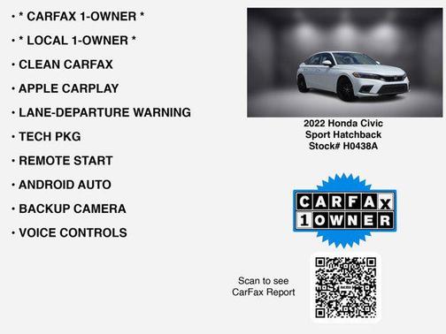 2022 Honda Civic Sport