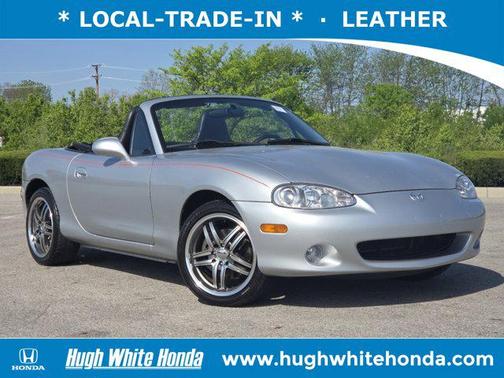 Sunlight Silver Metallic 2003 Mazda MX-5 Miata LS