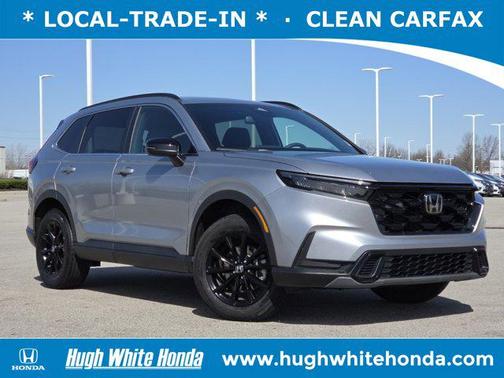 Lunar Silver Metallic 2023 Honda CR-V Hybrid Sport AWD