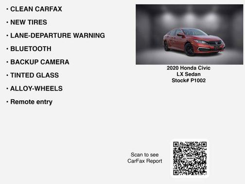 2020 Honda Civic LX