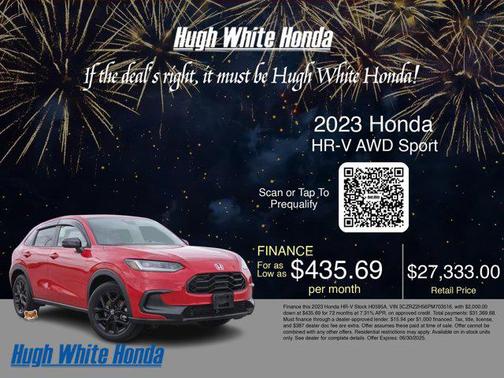 2023 Honda HR-V AWD Sport