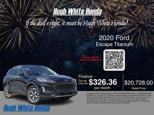 2020 Ford Escape Titanium