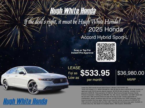 2025 Honda Accord Hybrid Base