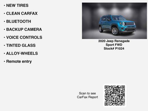 2020 Jeep Renegade Sport