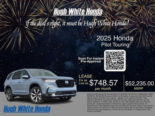 2025 Honda Pilot Touring 8-Passenger