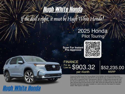 2025 Honda Pilot Touring 8-Passenger