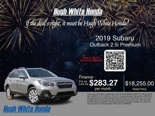 2019 Subaru Outback 2.5i Premium