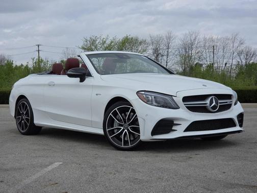 White 2019 Mercedes-Benz AMG C 43 4MATIC