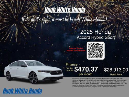 2025 Honda Accord Hybrid Sport