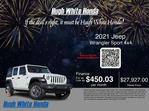 2021 Jeep Wrangler Unlimited Sport