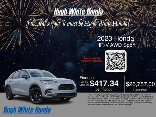 2023 Honda HR-V AWD Sport