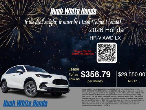 2026 Honda HR-V LX