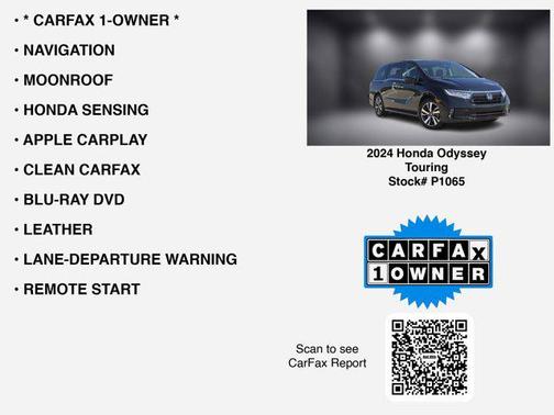 2024 Honda Odyssey Touring