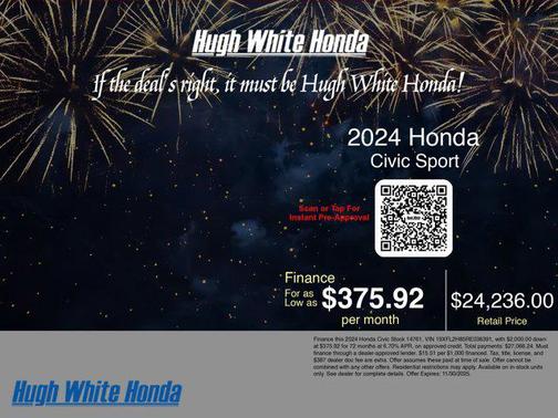 2024 Honda Civic Sport