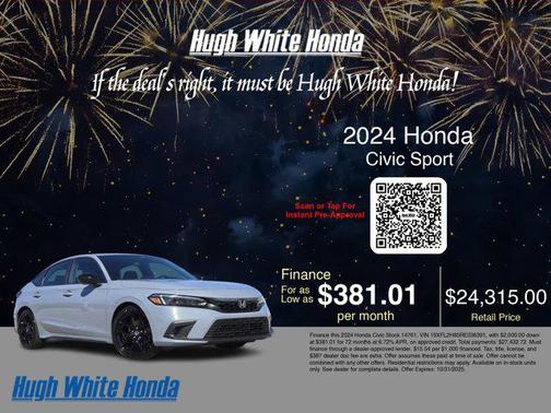 2024 Honda Civic Sport