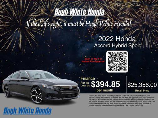 2022 Honda Accord Hybrid Base