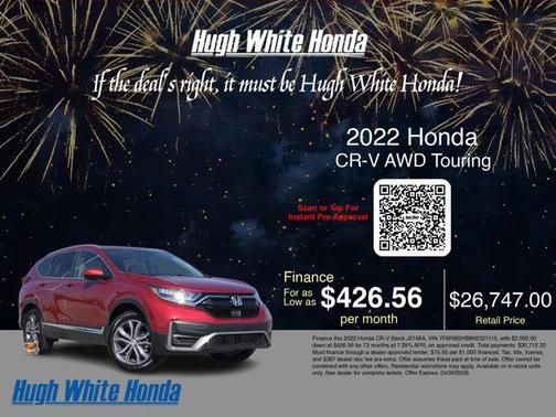 2022 Honda CR-V AWD Touring