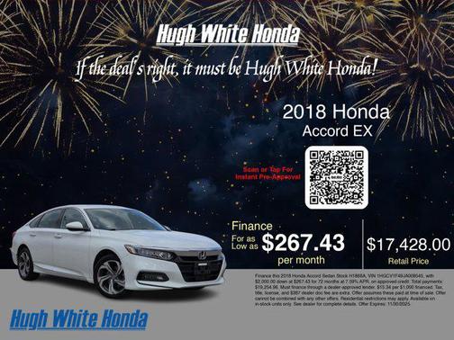 2018 Honda Accord EX
