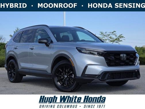 Lunar Silver Metallic 2024 Honda CR-V Hybrid Sport AWD