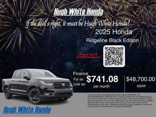 2025 Honda Ridgeline Black