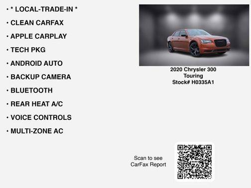 2020 Chrysler 300 Touring