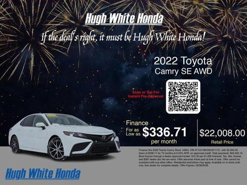 2022 Toyota Camry SE