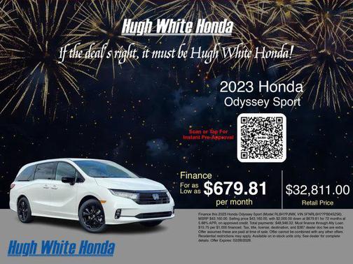 2023 Honda Odyssey Sport
