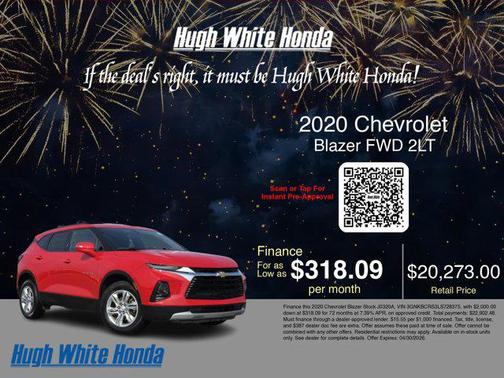 2020 Chevrolet Blazer 2LT