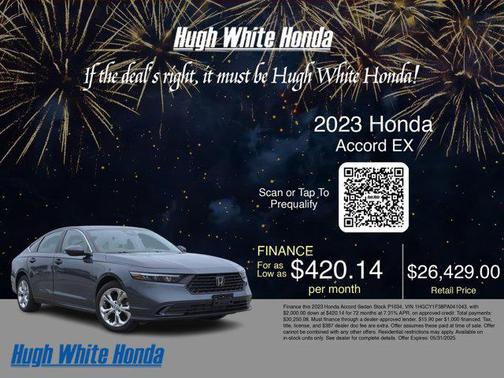 2023 Honda Accord EX 1.5T