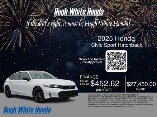2025 Honda Civic Sport