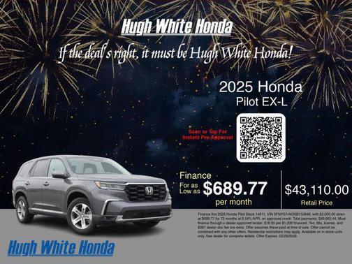 2025 Honda Pilot EX-L