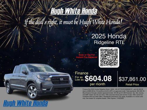 2025 Honda Ridgeline RTL