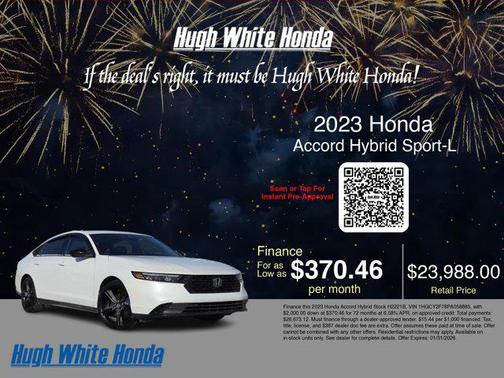 2023 Honda Accord Hybrid Sport-L