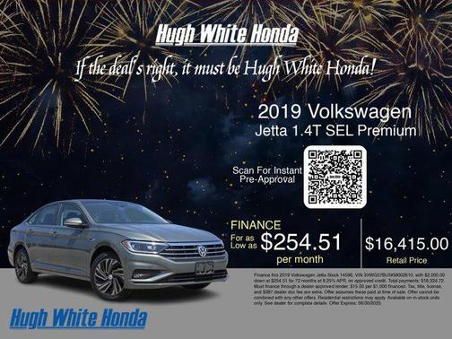 2019 Volkswagen Jetta 1.4T SEL Premium