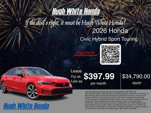 2026 Honda Civic Hybrid Sport Touring