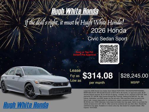 2026 Honda Civic Sport