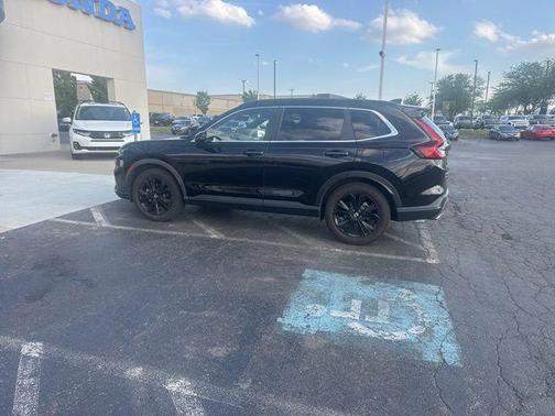 Crystal Black Pearl 2024 Honda CR-V Hybrid Sport Touring AWD