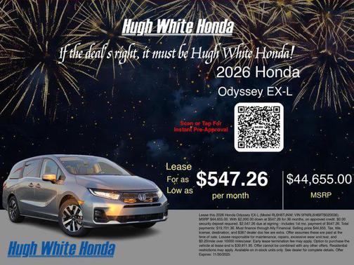 2026 Honda Odyssey EX-L