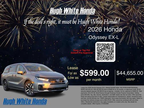 2026 Honda Odyssey EX-L