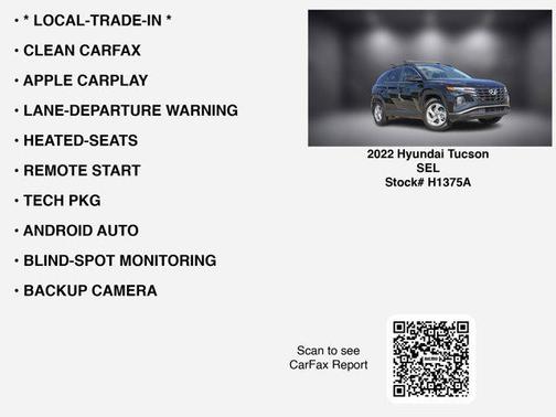 2022 Hyundai TUCSON SEL